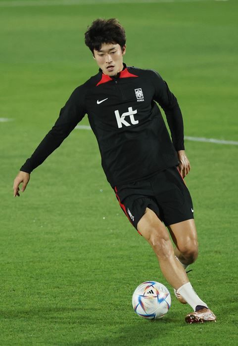 한국 축구 국가대표 조규성 선수 ⓒ뉴시스