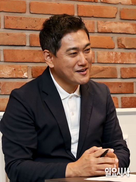 내년 22대 총선서 광진구을에 출마하겠다고 말하고 있는 오신환 전 서울시 정무부시장 ⓒ고성준 기자