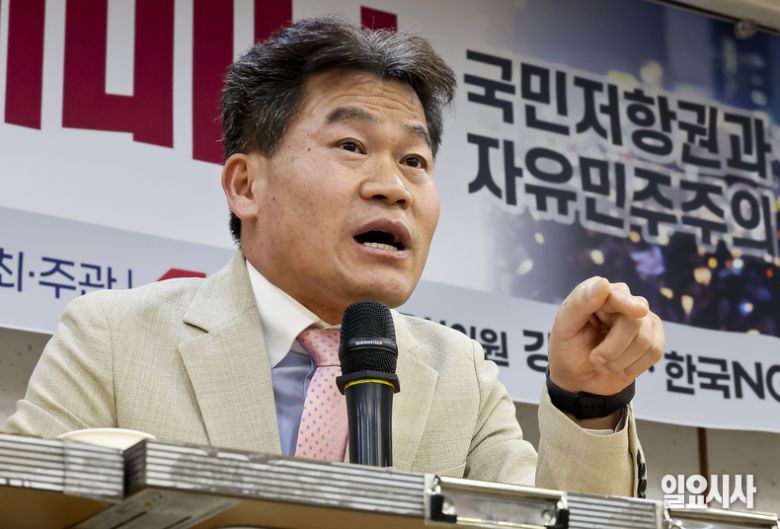한국사 강사 전한길씨 ⓒ고성준 기자