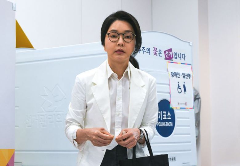 윤석열 전 대통령의 배우자 김건희씨 ⓒ뉴시스