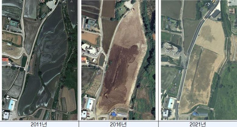 백안리 항공 사진 ⓒ한준호 더불어민주당 의원실