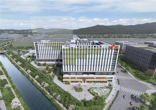 ▲ SK하이닉스 용인캠퍼스 상생시설 신축공사 조감도. 사진제공 = 동부건설