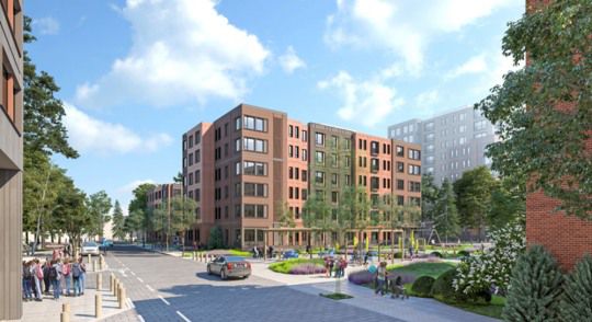 보스톤 벙커힐 공공 프로젝트 하이라이트 조감도