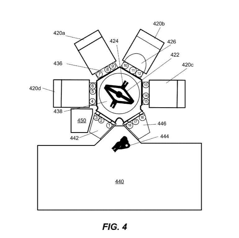 <램리서치 EUV PR 증착 장비 특허 보고서에 묘사된 장비 그림. <사진=램리서치>>