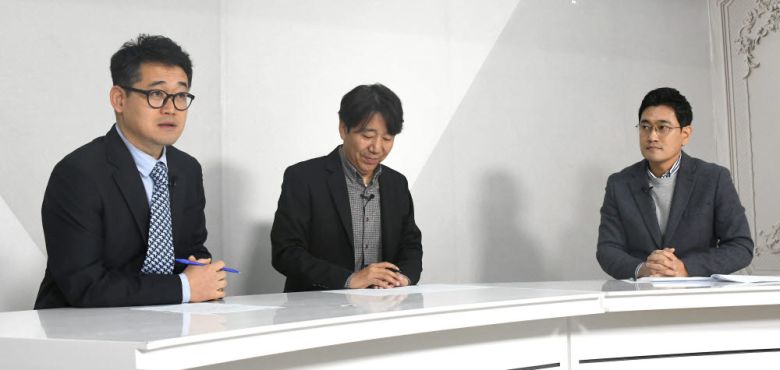 오신환 국민의힘 서울시장 예비후보(오른쪽 끝)