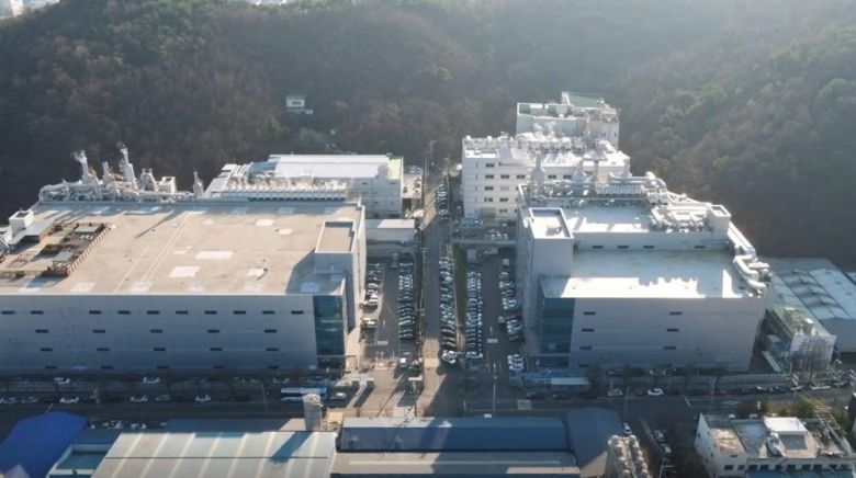 대덕전자 본사 전경. 사진 오른쪽 2개동이 준비 중인 BGA 신공장이다. <사진=대덕전자>