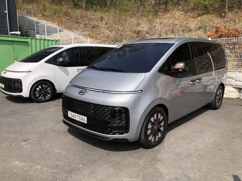 현대차 스타리아. / 정치연 기자