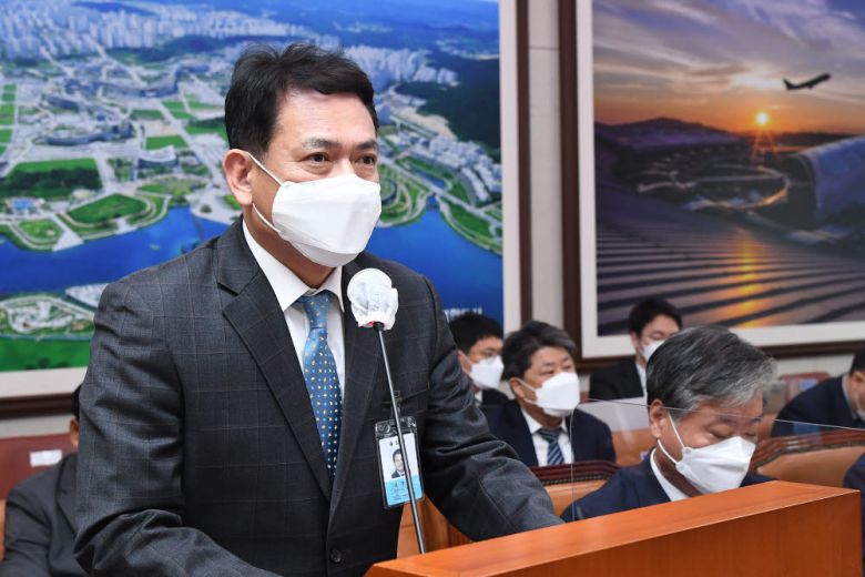 김경욱 인천국제공항공사 사장이 발언하고 있다.