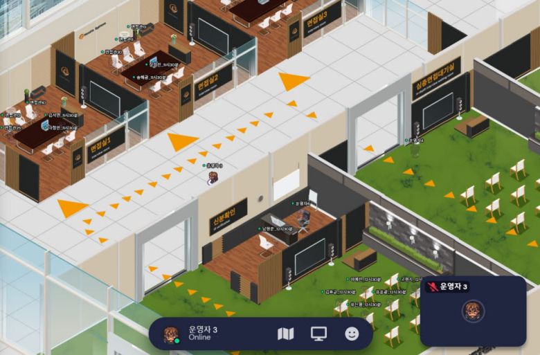 메타버스 면접현장