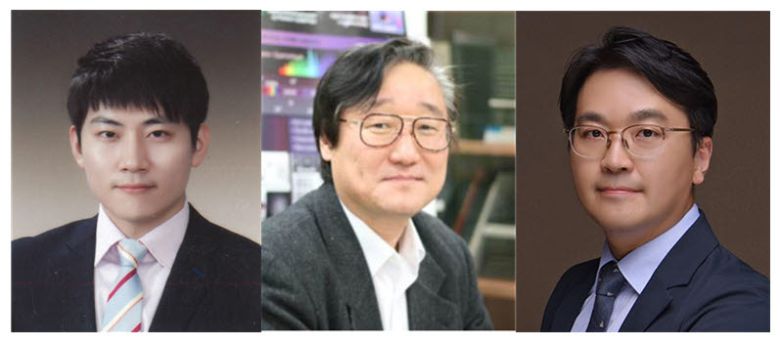 기술 개발 연구진. 사진 왼쪽부터 양재원 연구원, 김승우 교수, 김영진 교수.