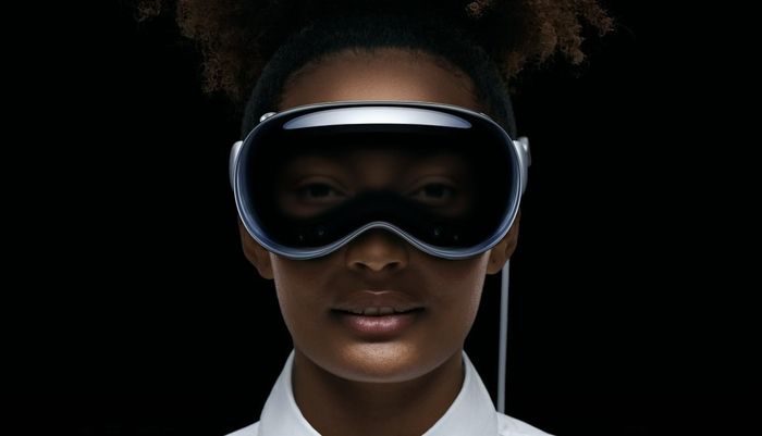 애플 비전 프로 외부 디스플레이<출처: 애플 프리젠테이션>