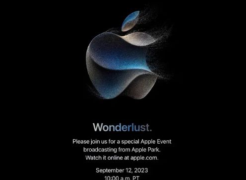 애플의 아이폰15 공개 행사 초대장. 사진=트위터 Mark Gurman