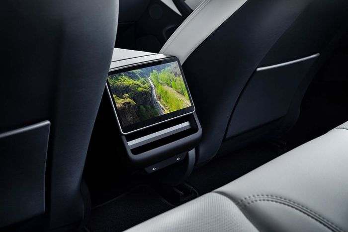 테슬라 모델3 뒷좌석