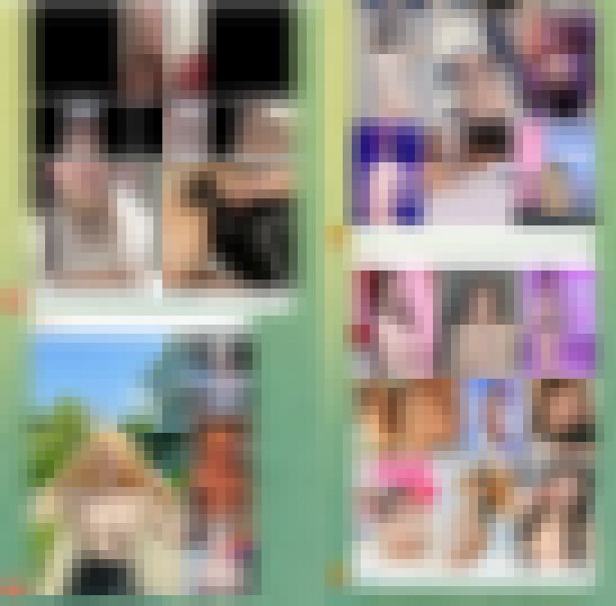 텔레그램방에서 유통되는 유명 연예인을 대상으로 한 딥페이크 음란물.