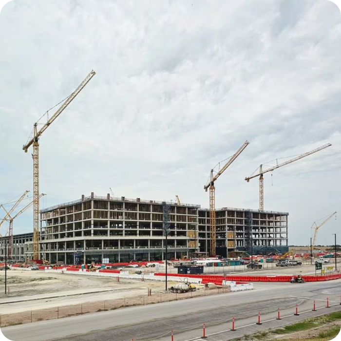 삼성전자 미국 테일러 공장 건설 현장 (출처:삼성전자)