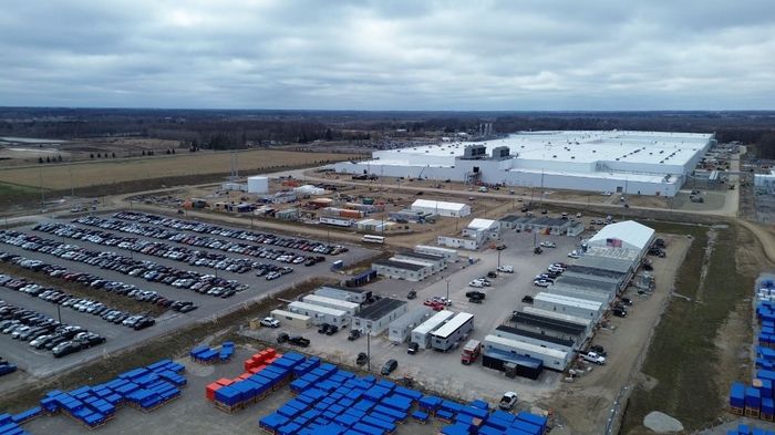 LG에너지솔루션과 GM이 미국 미시간주 랜싱에 건설한 얼티엄셀즈 3공장