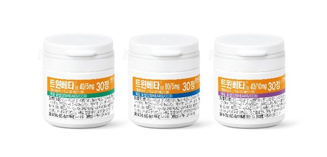 대웅바이오 고혈압 치료제 트윈베타정 3종(사진=대웅바이오)