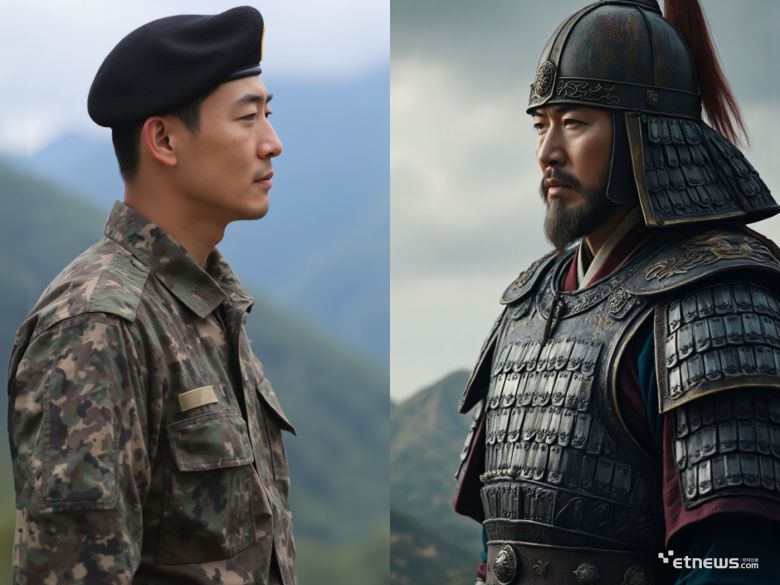 순이엔티가 생성형AI 기술로 제작한 군위군 프로모션 콘텐츠 일부. (사진=순이엔티 제공)