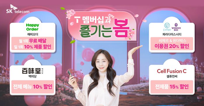 SKT 'T멤버십' 추가 혜택