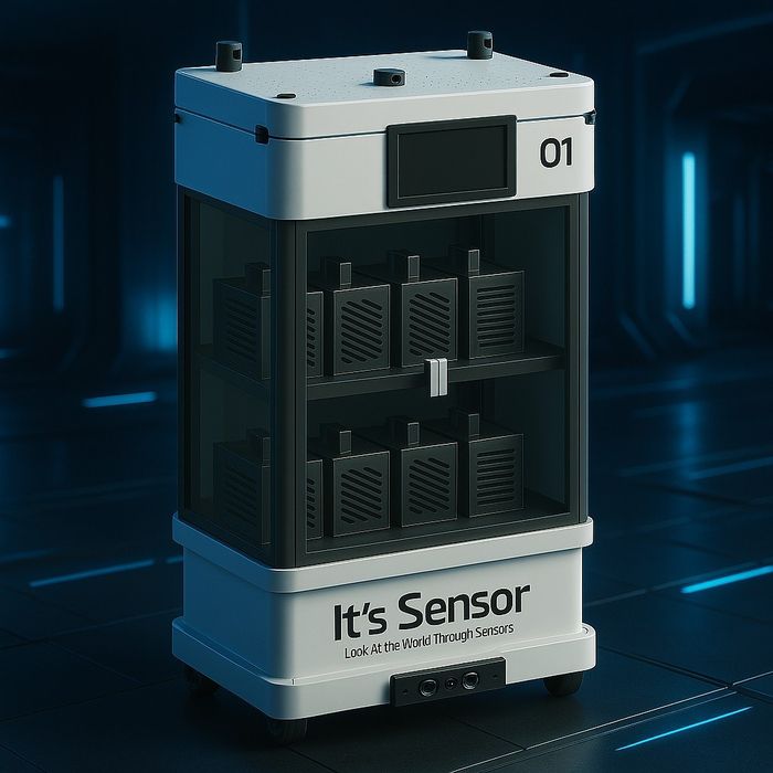 잇츠센서가 개발한 자율주행로봇(AMR)