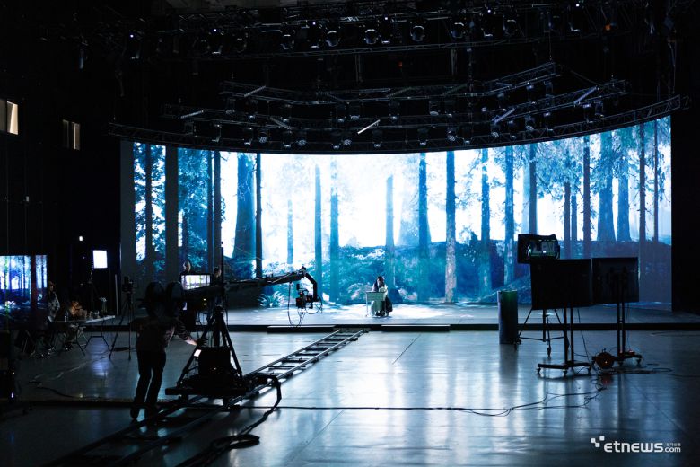 숏폼 드라마 '귀살' 촬영현장 (사진=엔피 제공)