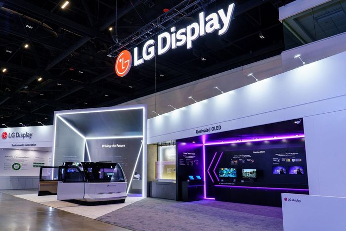 LG디스플레이 SID 2025 전시부스. 〈사진 LG디스플레이 제공〉