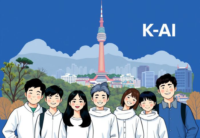 IT 핫픽 - 소버린 AI (AI로 이미지 생성)