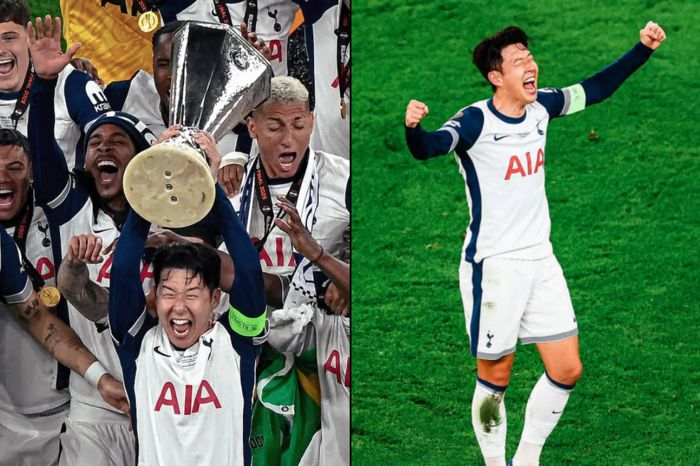 17년만에 유로파리그에서 우승한 토트넘 홋스퍼가 주장 손흥민의 사진을 게시했다. 사진=토트넘 홋스퍼 인스타그램 캡처