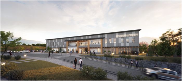 경북 안동시에 건립되는 국가첨단백신개발센터 조감도(사진=질병관리청)