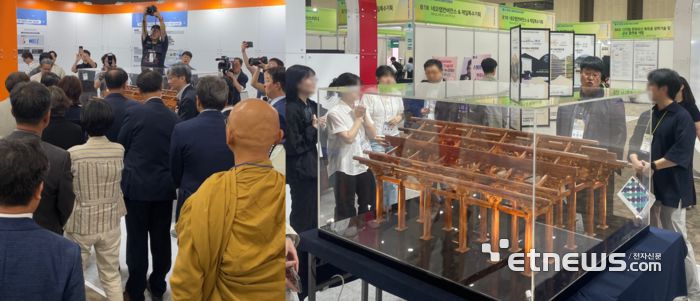 캐디안 부스 전경.