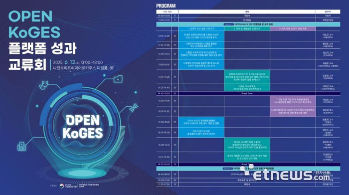 클라우드 오픈 KoGES 플랫폼 성과공유회