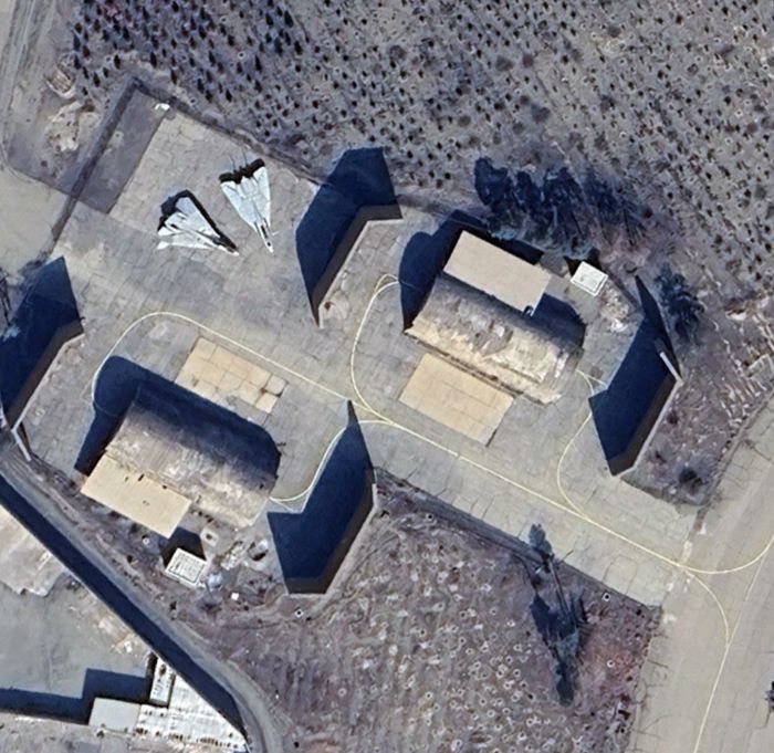 이란이 보유한 전투기 F-14 톰캣. 사진=엑스(@Aviation_Intel) 캡처