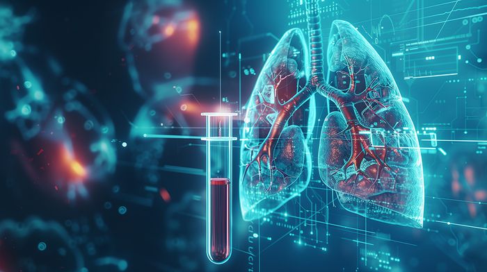 다우바이오메디카가 지난 13일 부산 부산진구 롯데호텔 부산에서 열린 대한폐암학회 춘계학술대회에서 순환종양세포(CTC) 기반 액체생검 기술을 공개했다.(사진=다우바이오메디카)