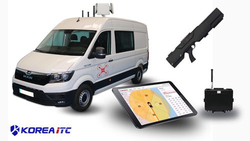 한국상호운용성기술자문(KOREA ITC)의 드론시스템.