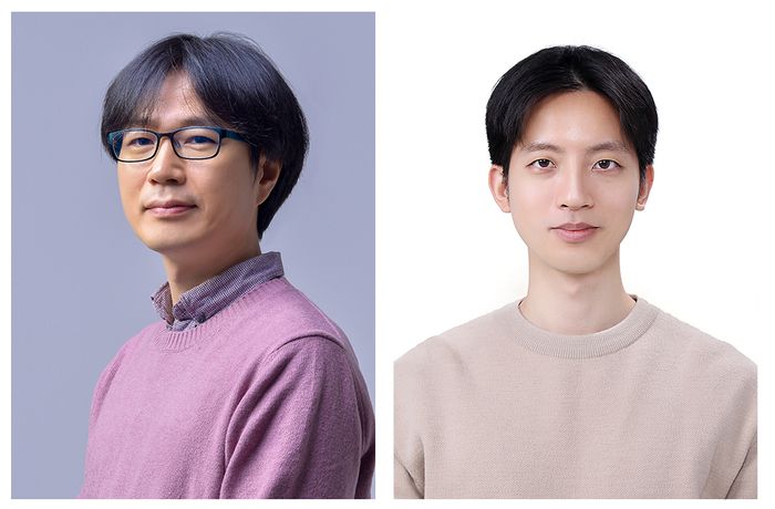 이종석 GIST 물리·광과학과교수(왼쪽)와 주휘인 박사.