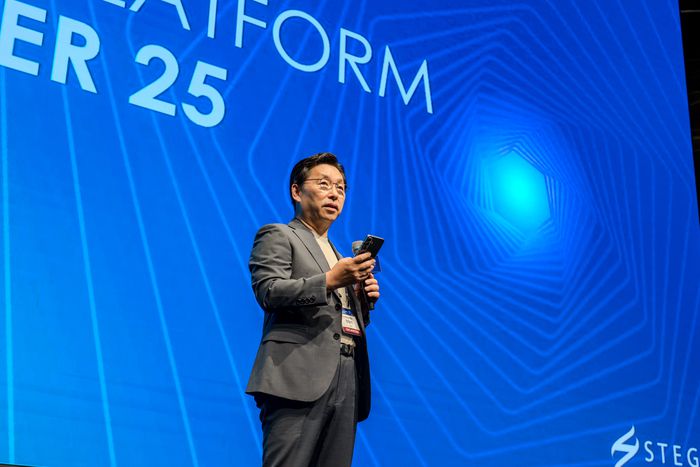 강동석 한국디지털정보협회 회장이 이날 행사에서 축사를 했다.