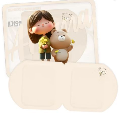 (금목서향 아로마)프리미엄 곰도리 케어+온열안대 스팀 아이마스크