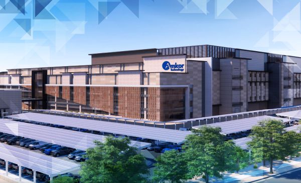 앰코 미국 애리조나 반도체 패키징 공장 조감도. (사진=앰코)