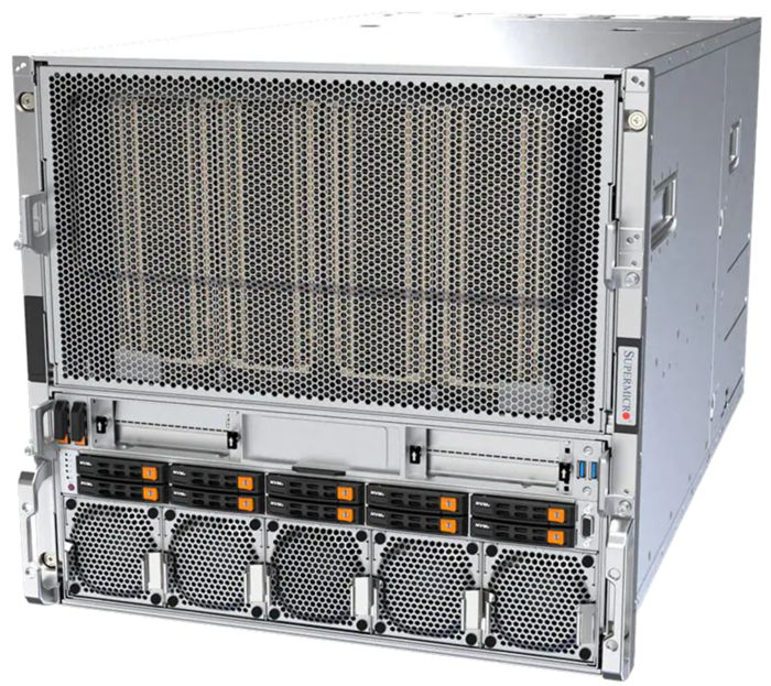 AMD Instinct™ MI355X GPU 탑재한 슈퍼마이크로 공랭식 시스템