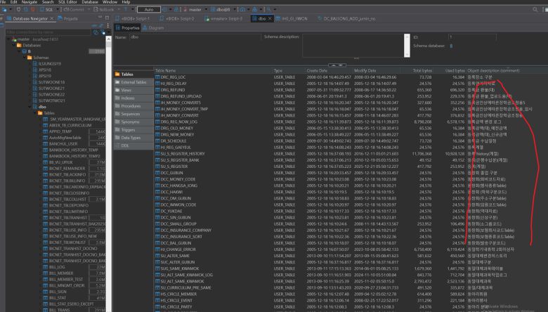 건라가 공개한 인하대 내부 자료 샘플. 다크웹 캡처