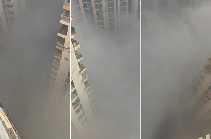 지난달 미국 커뮤니티 레딧에 공유된 인도 델리의 심각한 대기 오염. 사진=레딧 캡처