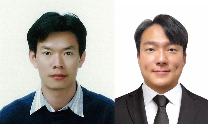 박수진 포스텍 화학과 교수(왼쪽)와 김성호 박사