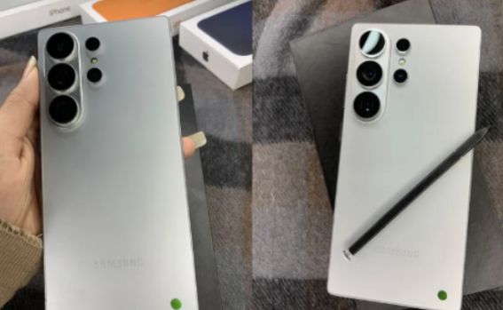 갤럭시 S26 울트라 모델의 실버 섀도우 컬러로 추정되는 이미지. 사진=SaudiAndroid 엑스