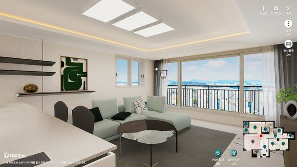 대우건설의 '메타갤러리' /사진=유니티 제공