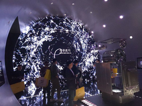 LG세탁건조기 전시 공간 / 사진=배수현 기자