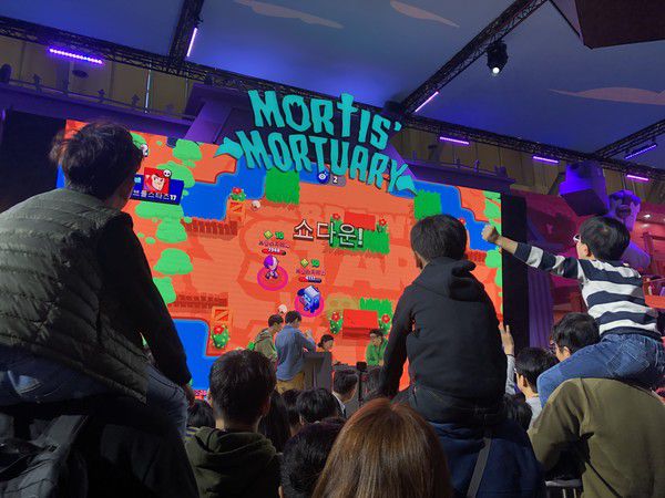 '지스타 2019' 슈퍼셀 부스 모습 /사진=남도영 기자