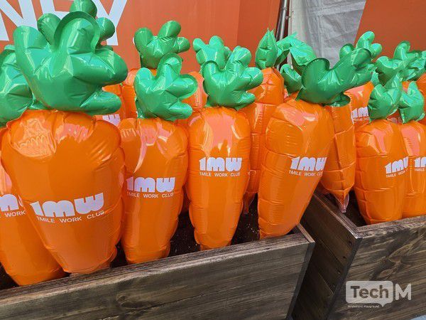 스토리를 인증하면 받을 수 있는 당근 알바 풍선 / 사진=배수현 기자