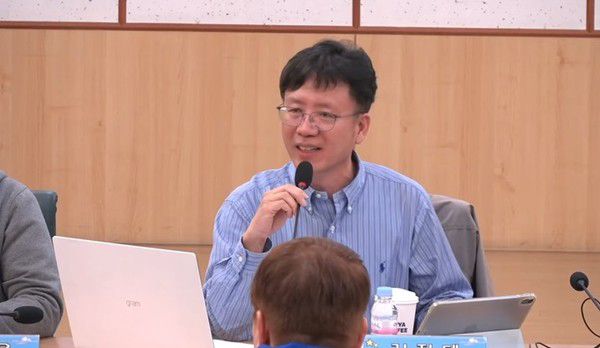 김정태 게임특위 부위원장(동양대 교수)/사진=더불어민주당 조승래 의원실 유튜브