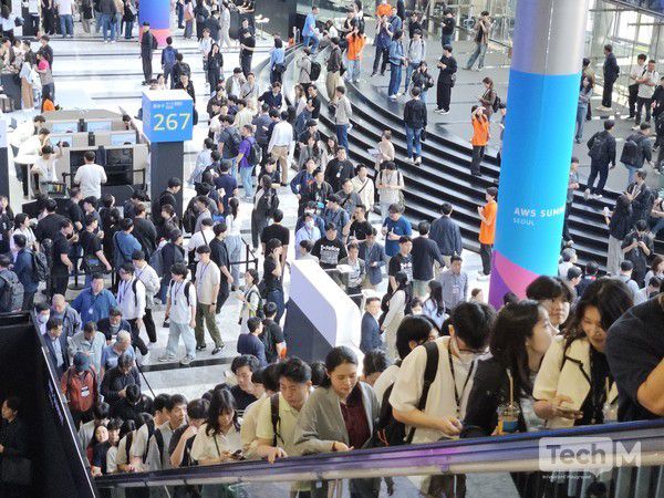 서울 강남구 코엑스에서 이틀간 열리는 'AWS 서밋 서울 2025'가 14일 막을 올렸다. /사진=임경호 기자