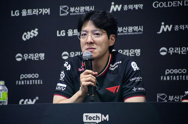 T1 김정균 감독/사진=이소라 기자